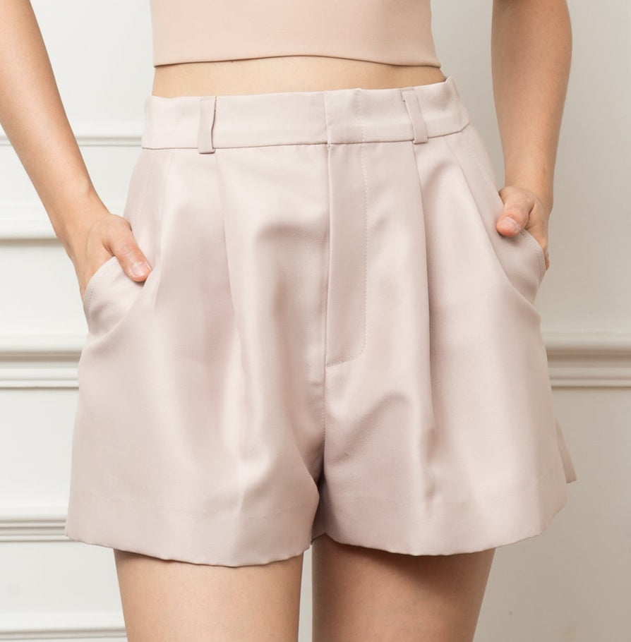 The Pleated Chic Shorts