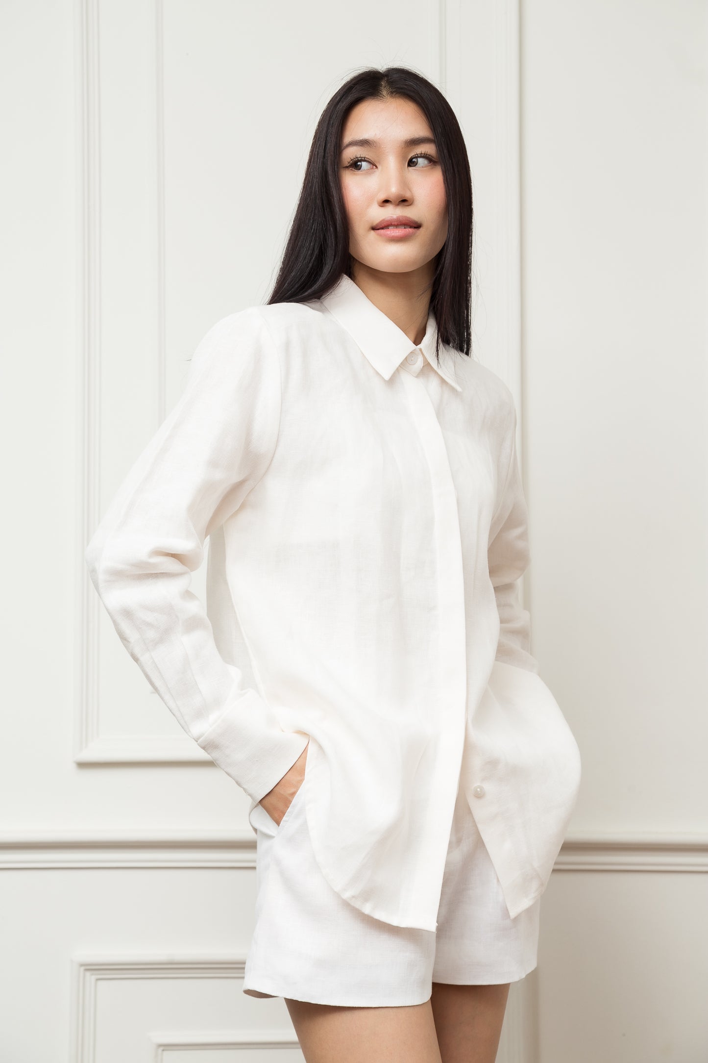 The Azure Linen Shirt