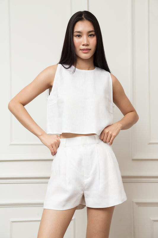 The Pleated Chic Shorts