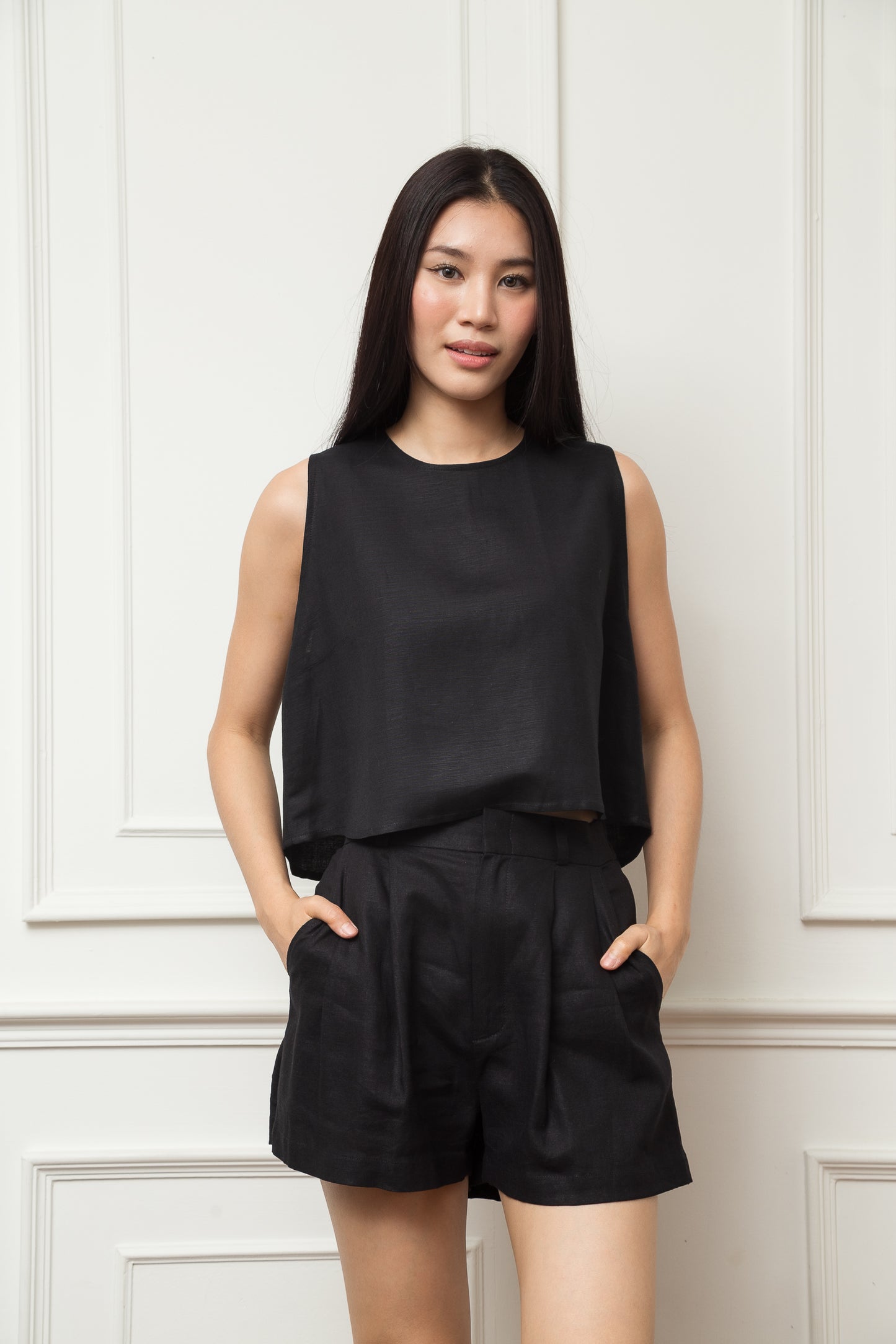 The Pleated Chic Shorts