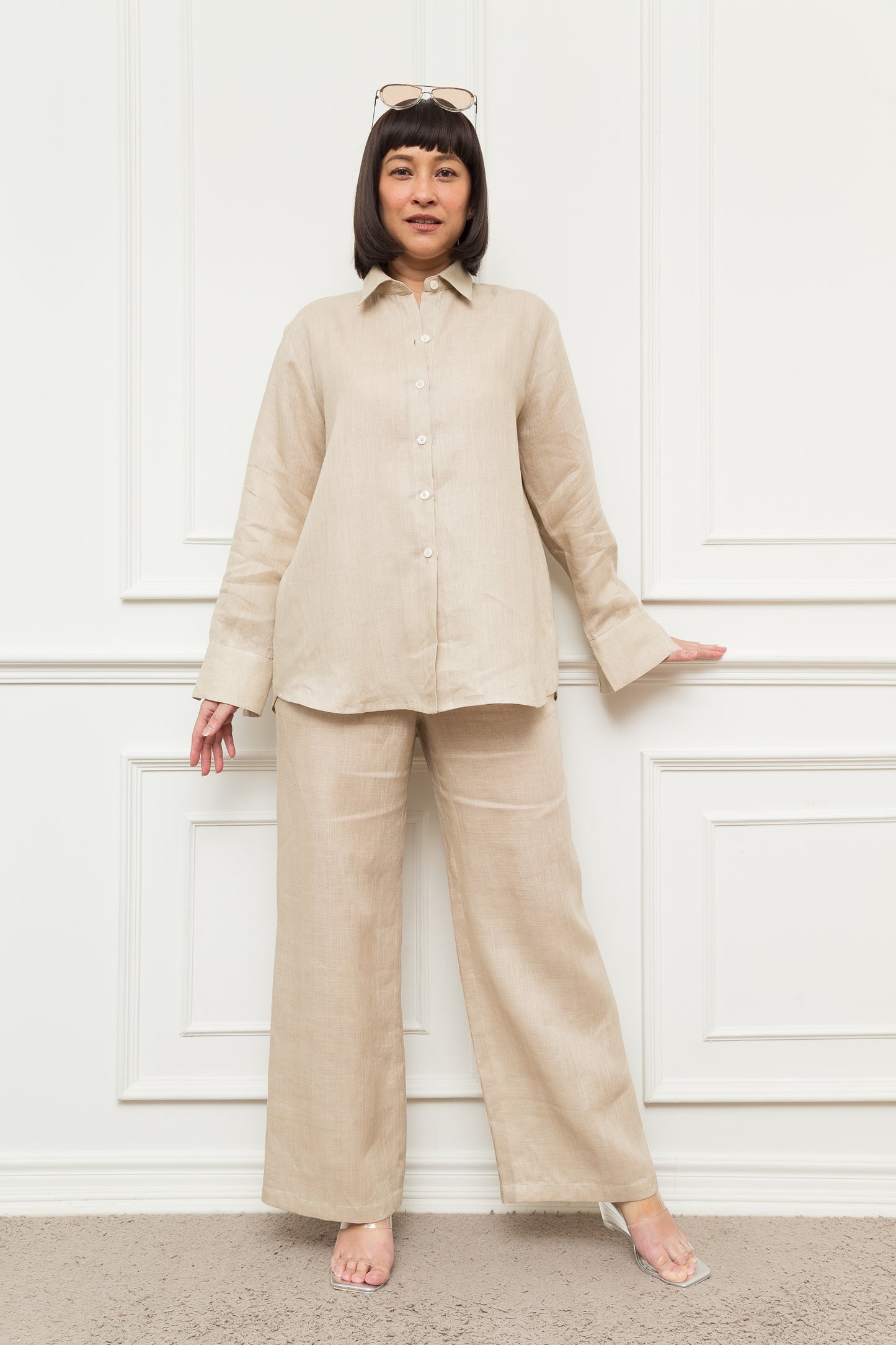 The Azure Linen Shirt