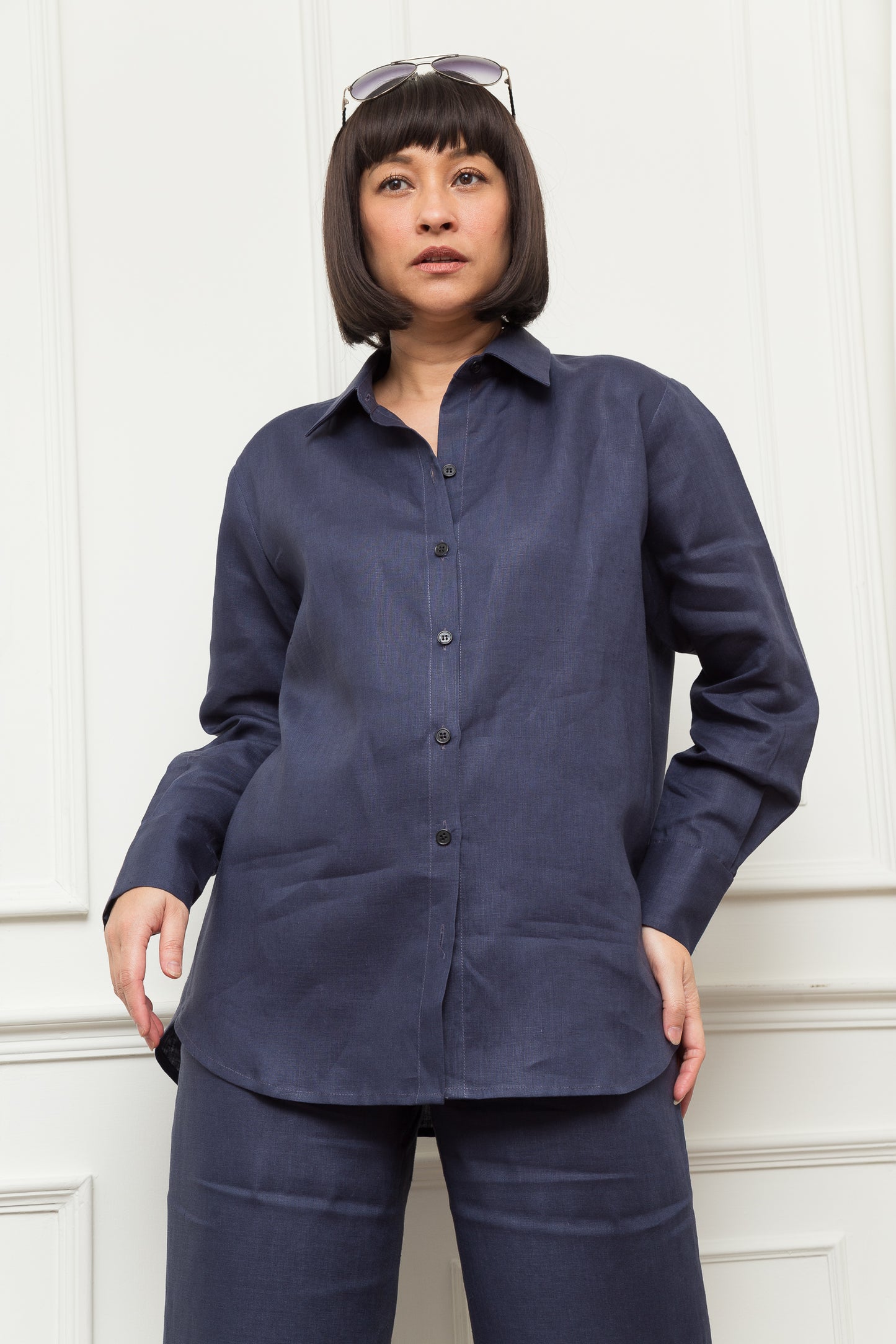 The Azure Linen Shirt