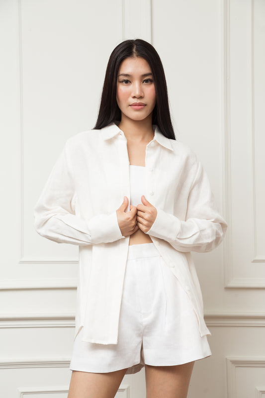 The Azure Linen Shirt