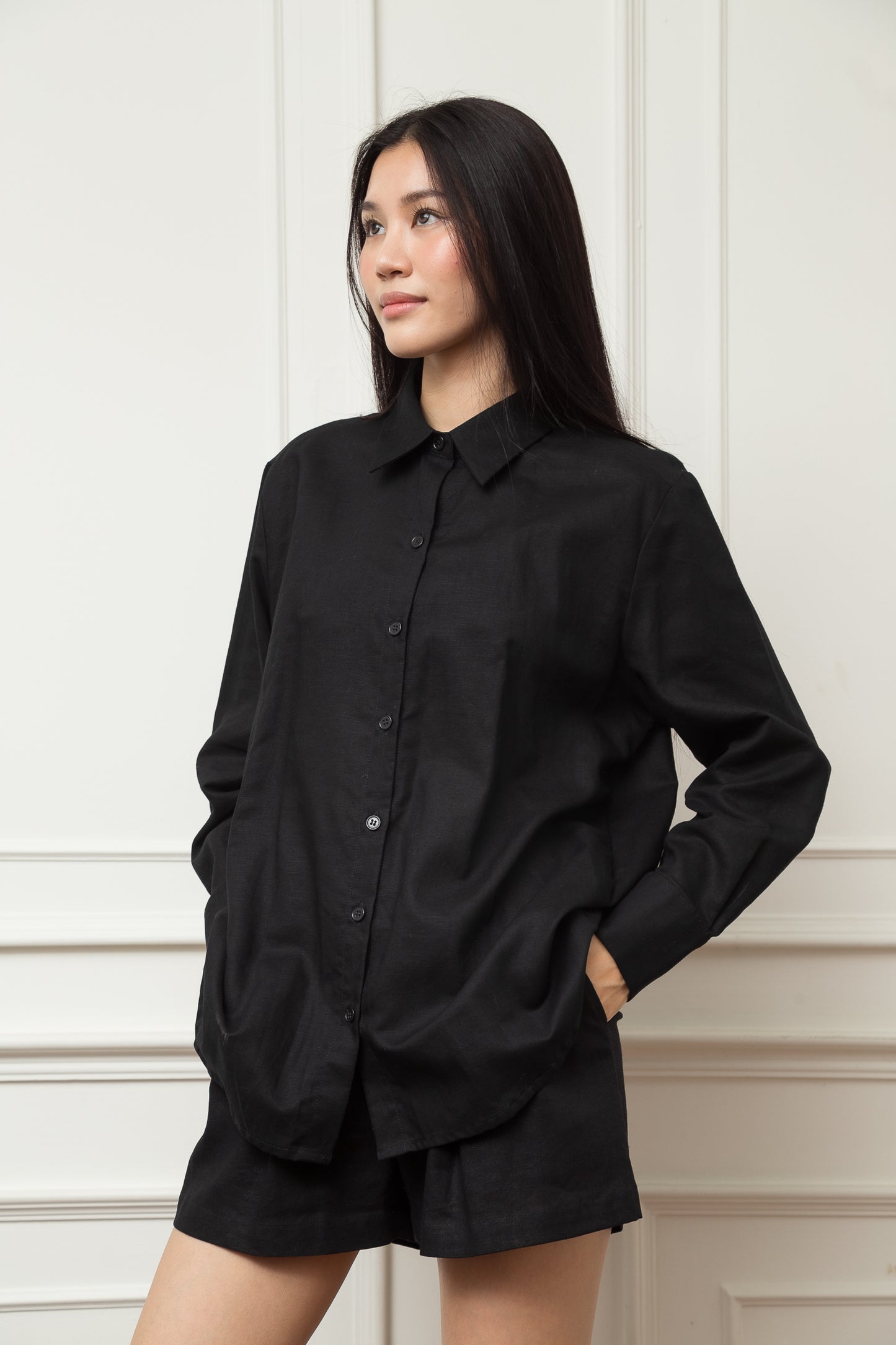 The Azure Linen Shirt