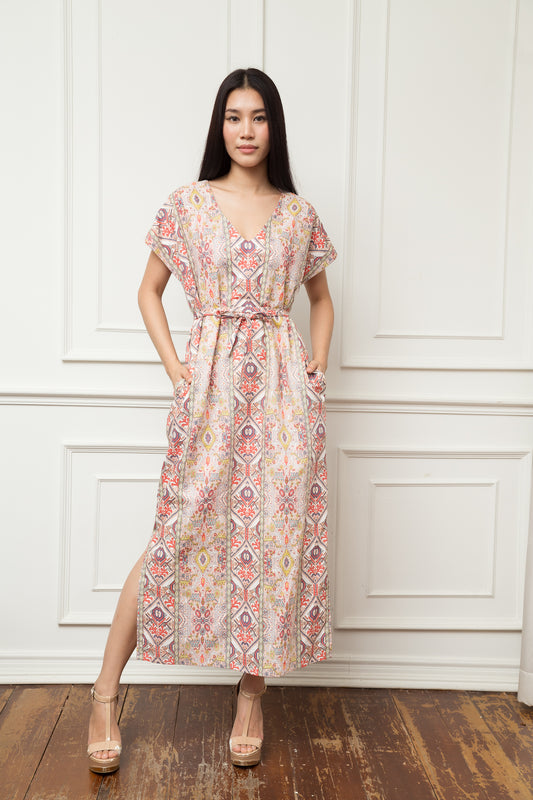 The Belted Bloom Midi